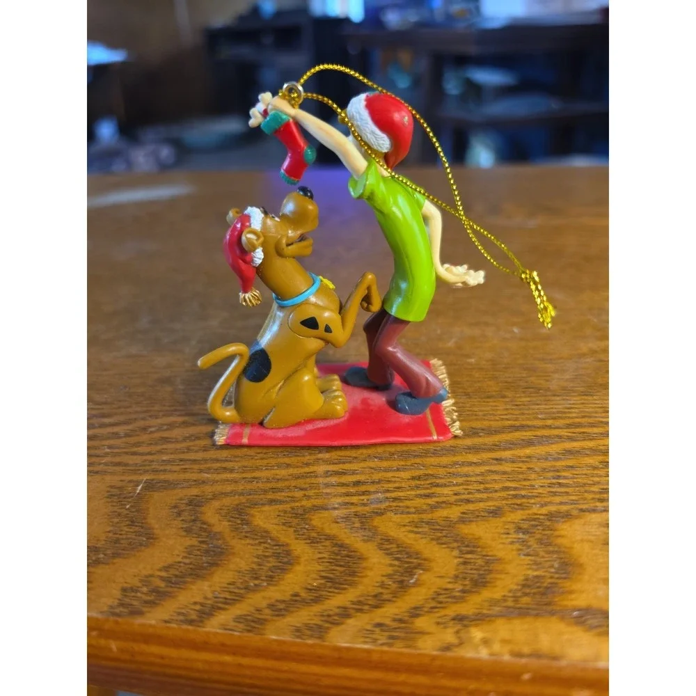 Vintage Scooby-Doo & Shaggy Stocking‎ Christmas Ornament 2002